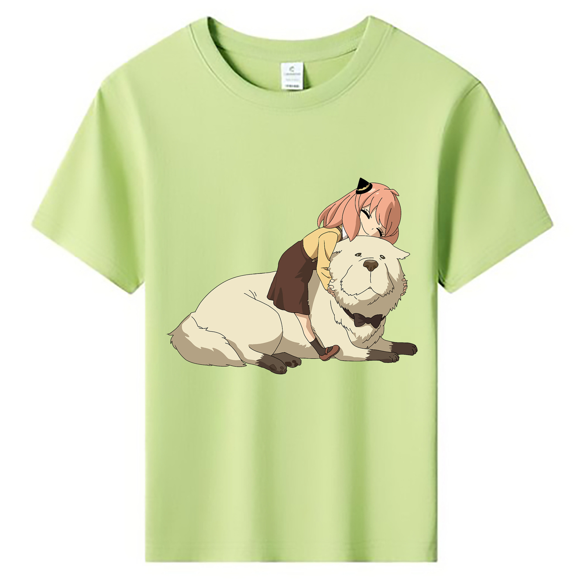 （画像用） SPY×FAMILY间谍家家酒 綿100％キッズTシャツ（フロントプリント）